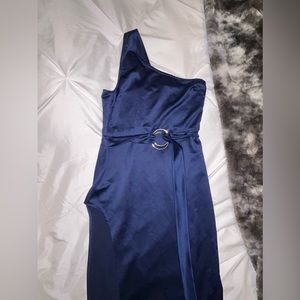 Missguided high slit dress